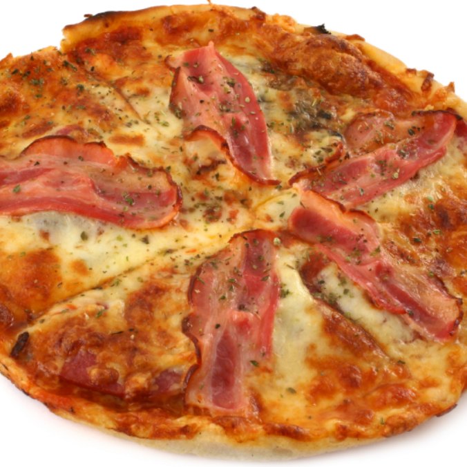 Pizza de Pollo con Jamón